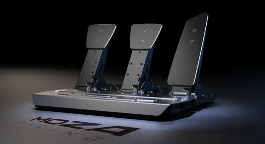 Moza SR-P & SR-P LITE Haptic Pedals with Simracing Rumble Motor - Enhanced Feedback with Simhub