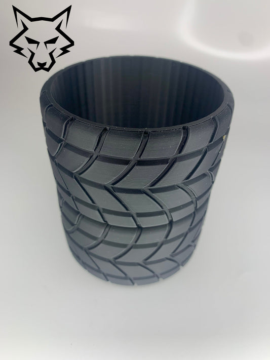 Cup Holder for Sim Rig - Tires Shape Design | Wolf Sim Racing