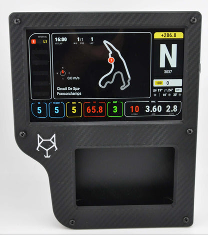 6.8" VoCore Sim Racing Dashboard – SimHub & Stream Deck Compatible | Wolf Sim Racing