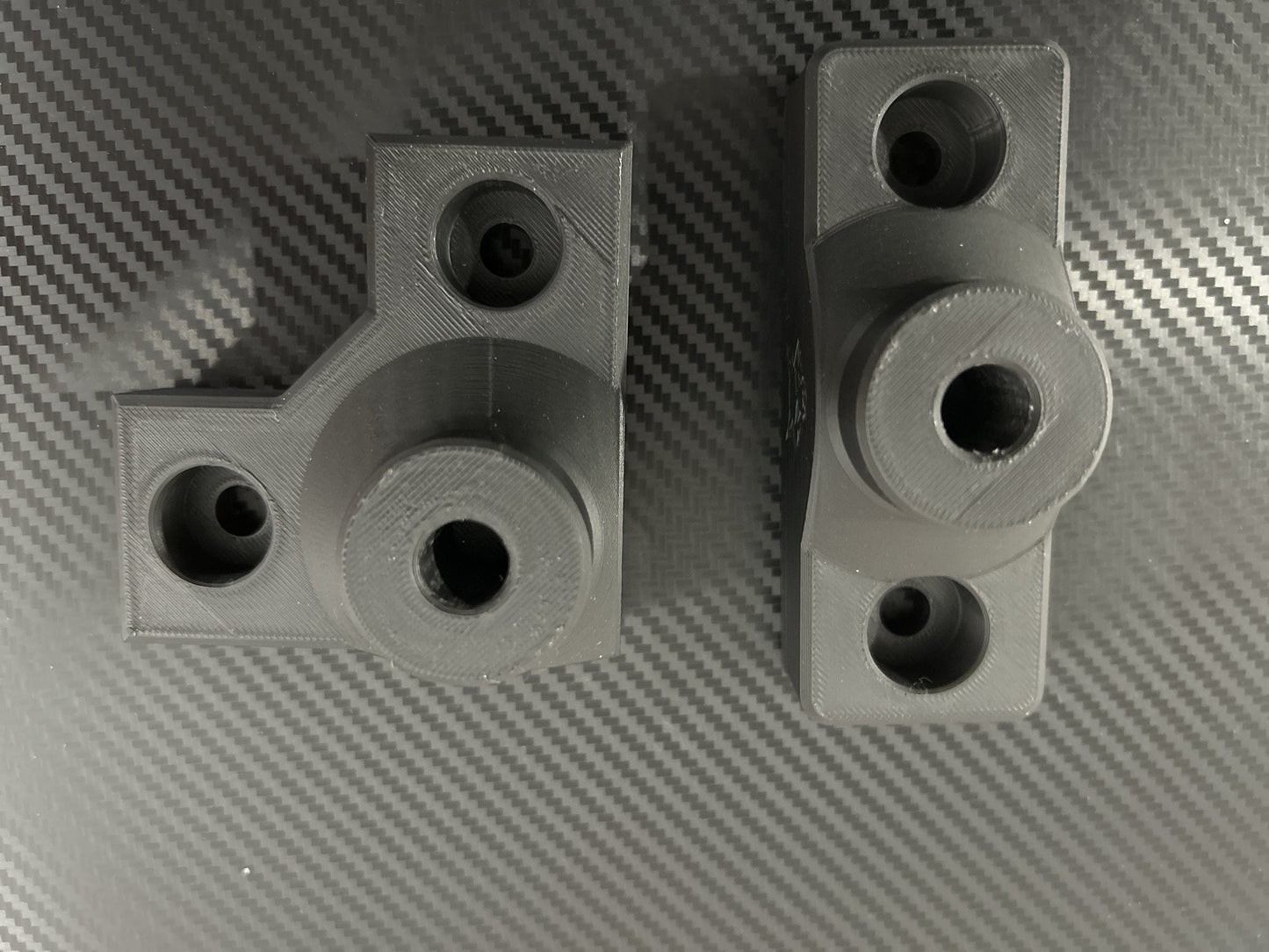 Simracing rig Roller support