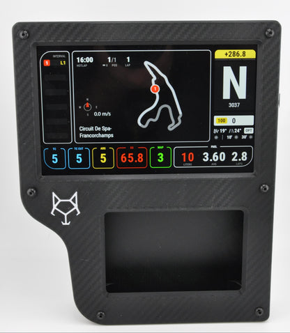 Digital mk2 to print in 3d  Sim racing dashboard for Vocor Screen 6.8" and Stream Deck mk2 Support