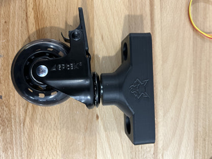 Simracing rig Roller support