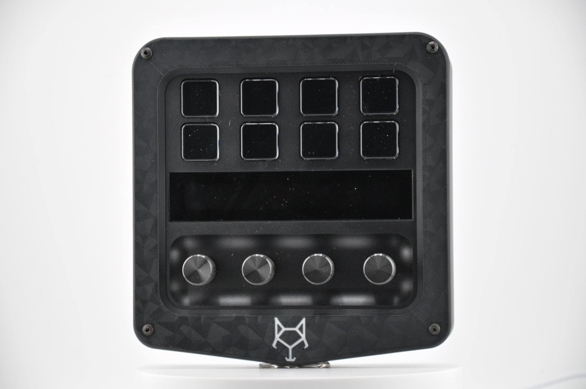 Sim racing Stream Deck PLUS support for Aluminum Extrusion Frame | Wolf Sim Racing