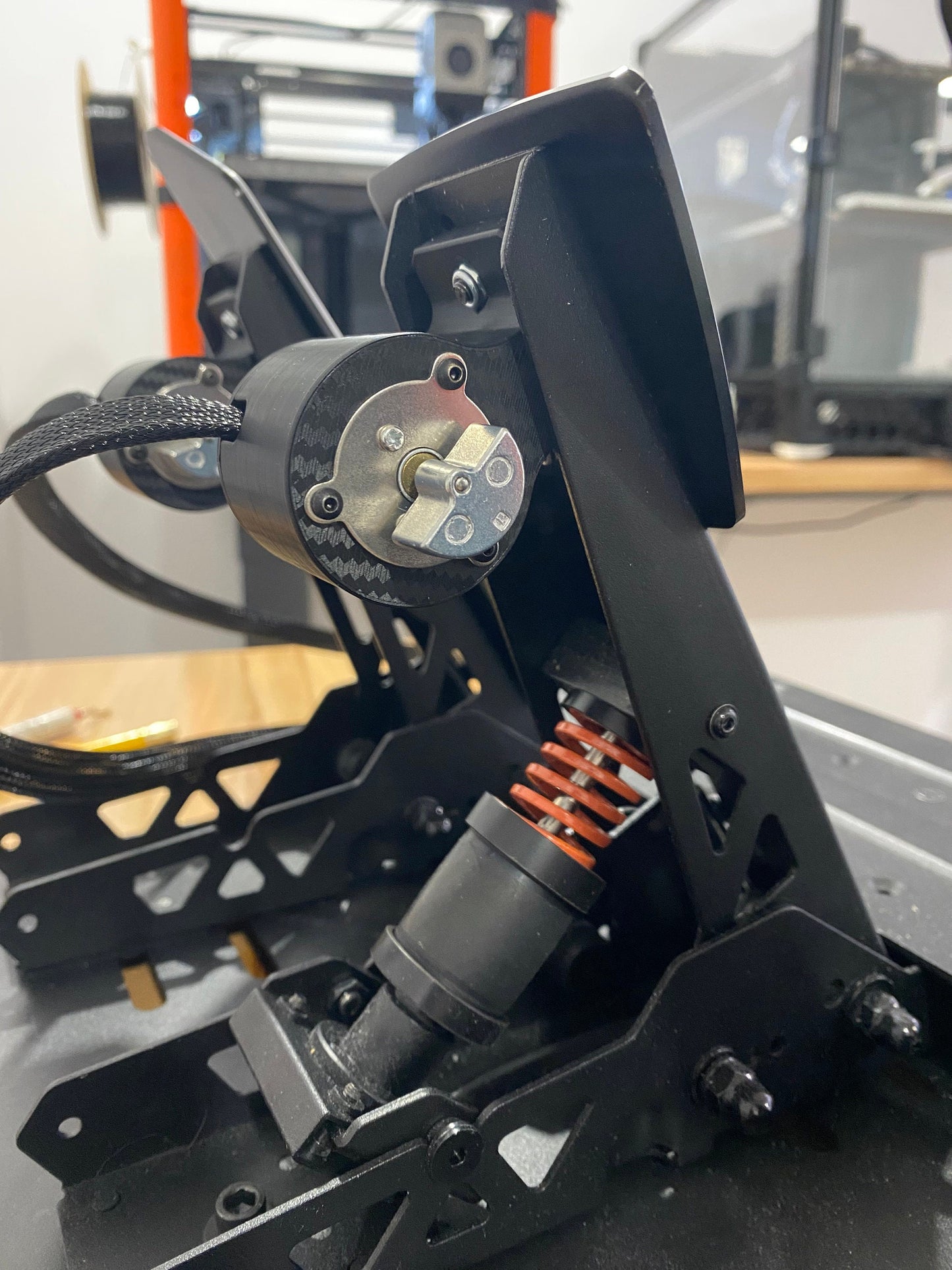 Moza SR-P & SR-P LITE Haptic Pedals with Simracing Rumble Motor - Enhanced Feedback with Simhub