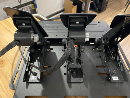 Moza SR-P & SR-P LITE Haptic Pedals with Simracing Rumble Motor - Enhanced Feedback with Simhub