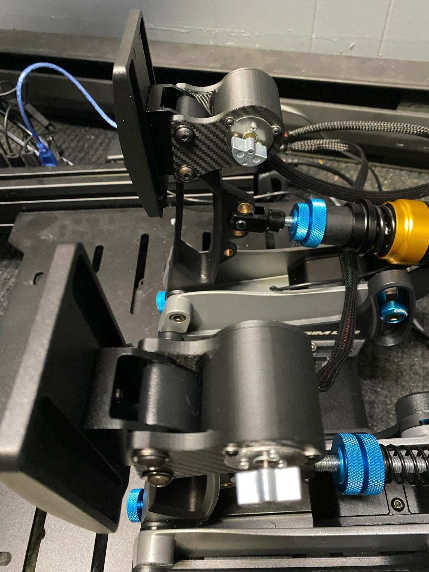 SIMLAB XP1  Haptic pedals simracing Rumble motor with Simhub