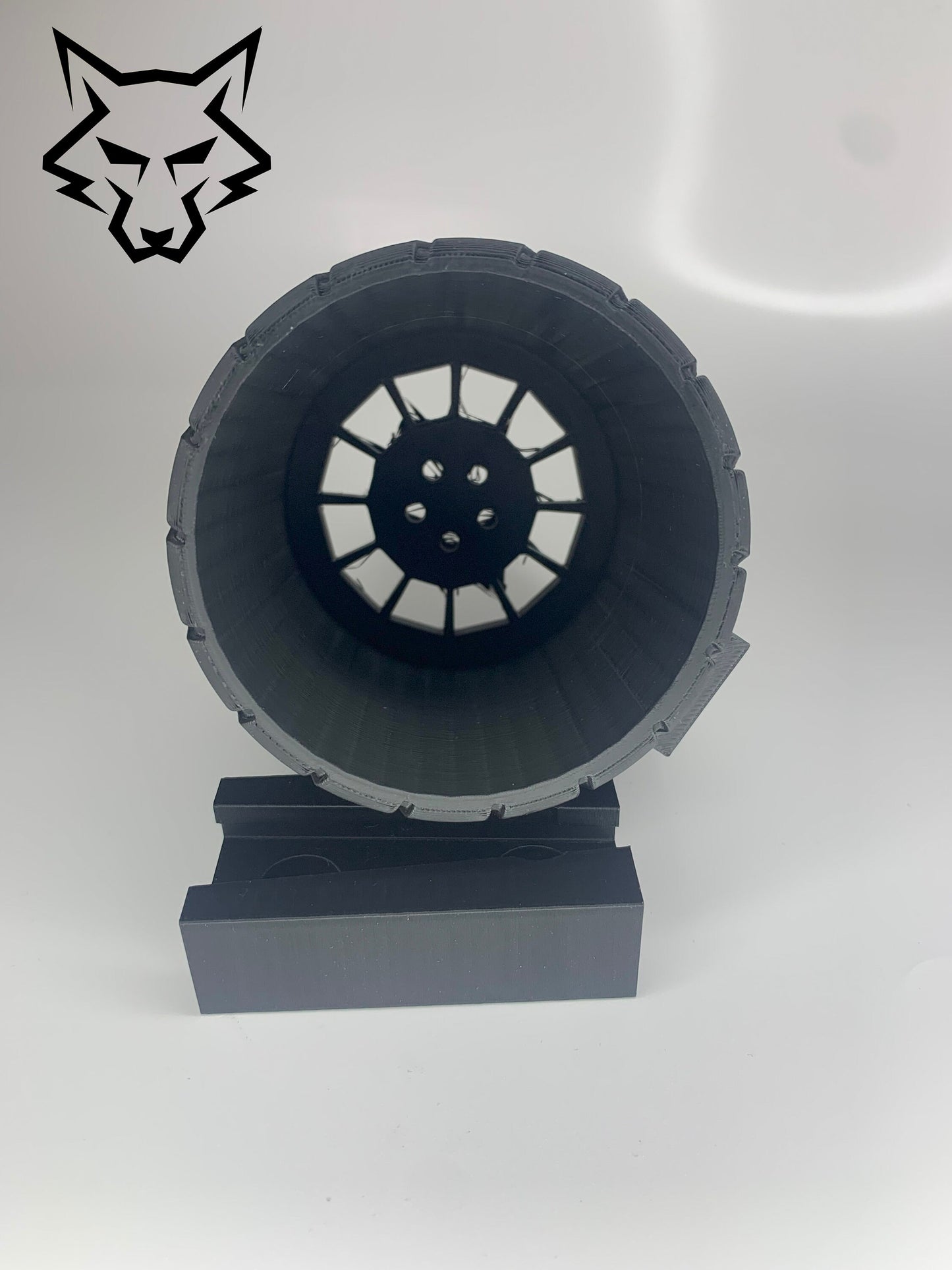 Cup Holder for Sim Rig - Tires Shape Design | Wolf Sim Racing