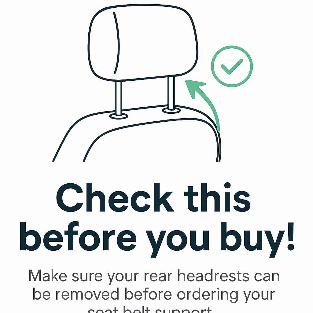 Ionic 5 Hyundai Support de ceinture de sécurité arrière sécurité Ionic 5 Hyundai - Vendu par paires | Wolf Sim Racing